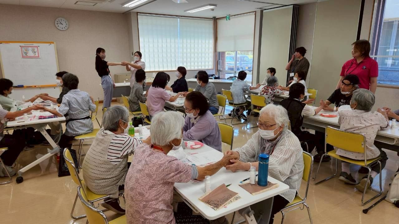多人数でのレッスン風景